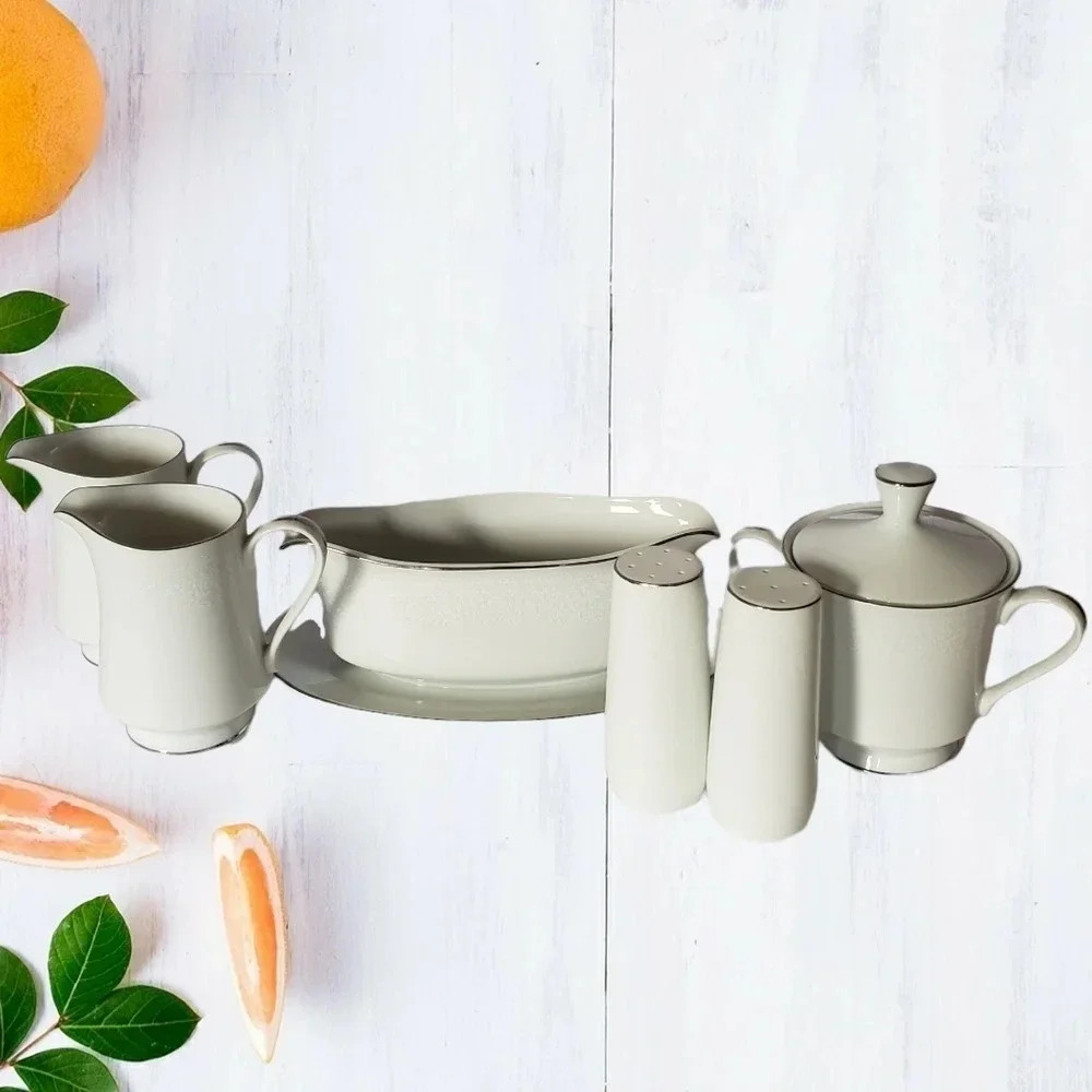 -Nitto cluney lace set of 6 dinnerware